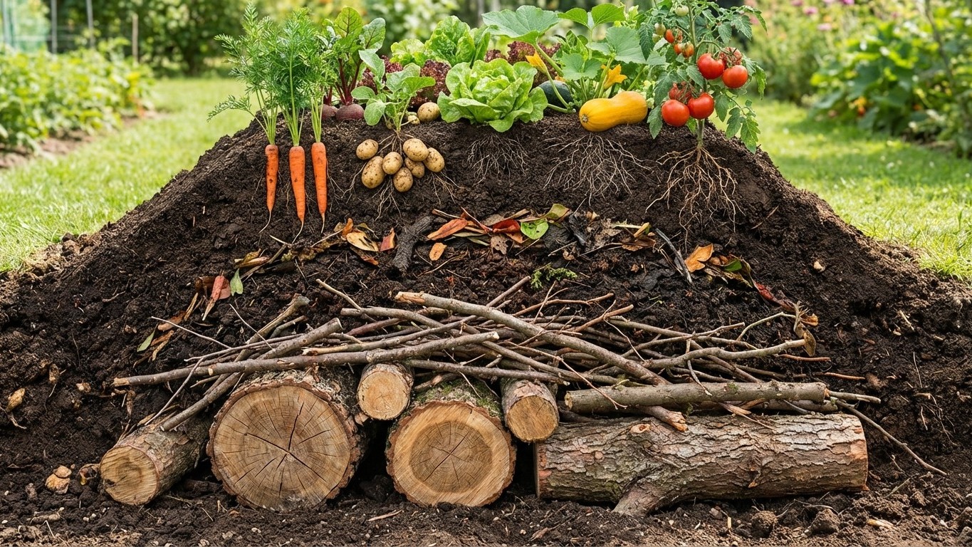 Cette méthode allemande de plantation transforme n'importe quel jardin en potager quasi autonome