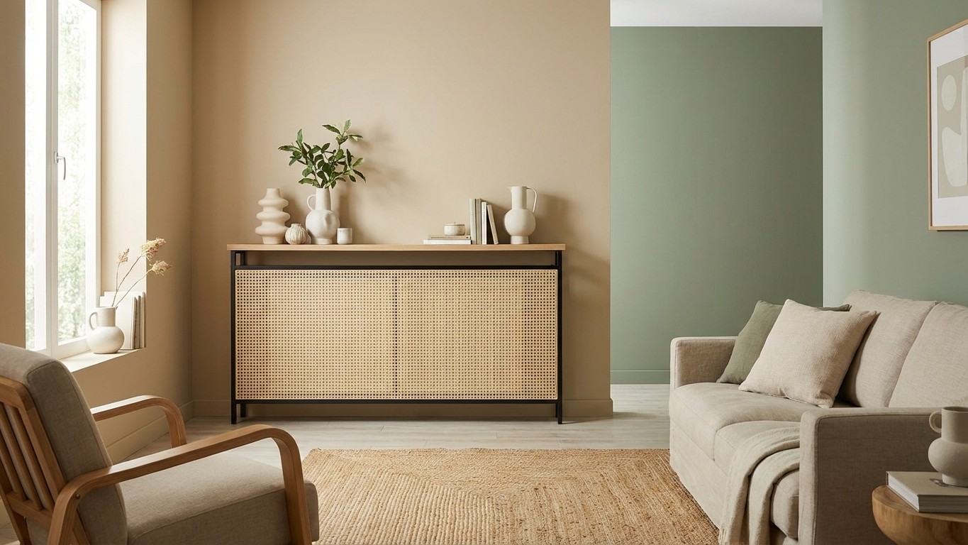 J'ai transformé mon radiateur disgracieux en élément déco tendance sans travaux