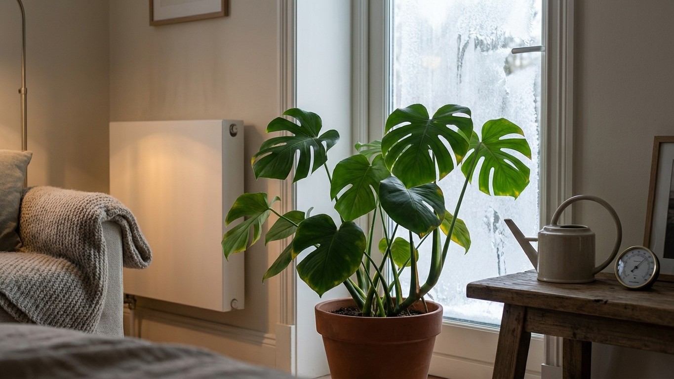Entretien des plantes d’intérieur en hiver : lumière, arrosage, croissance ralentie