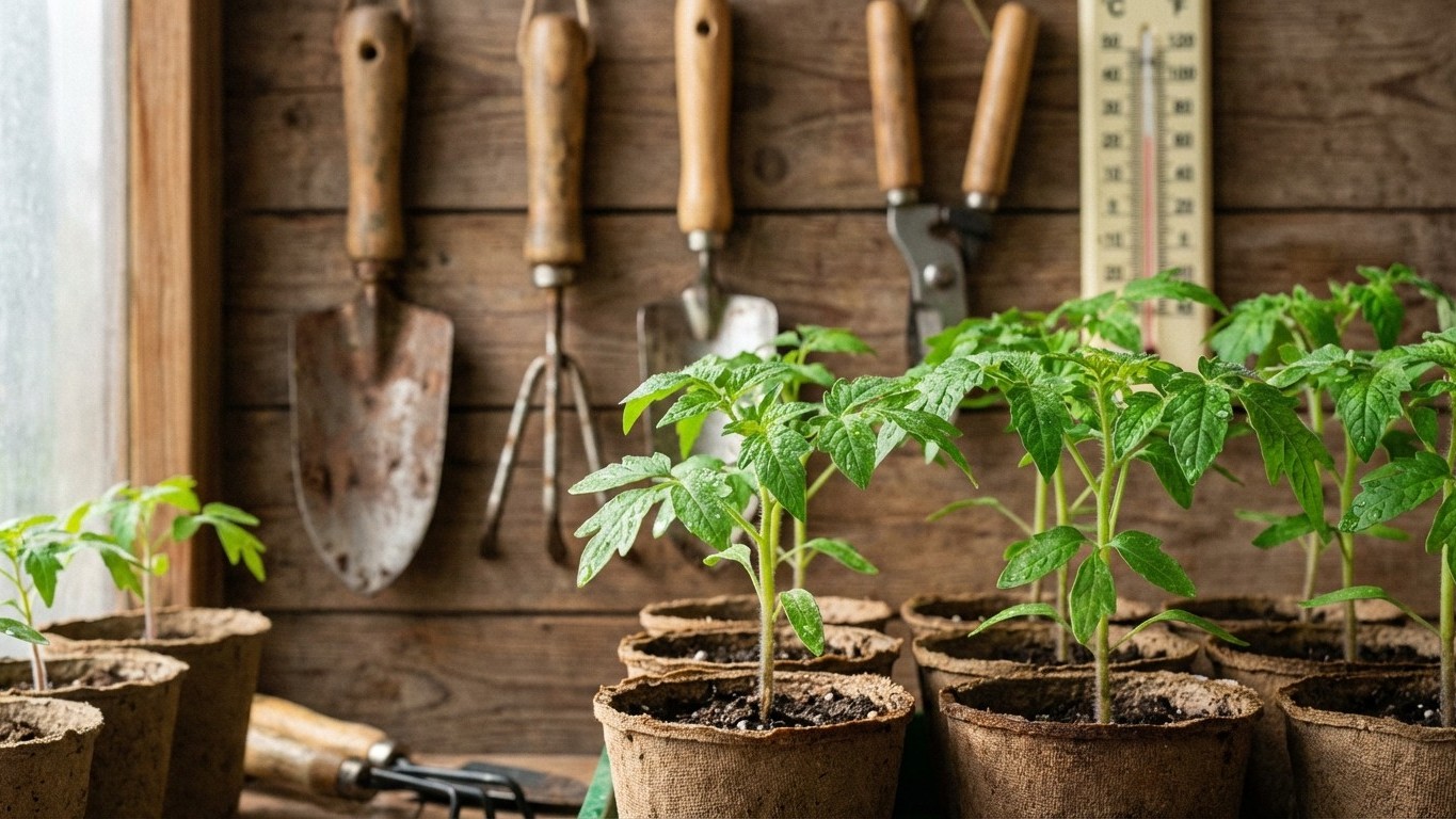 Pourquoi planter des tomates en février vous fait gagner trois semaines sur tout le voisinage — la technique des anciens