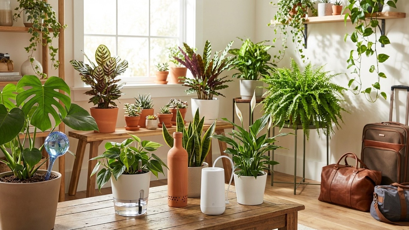Comment arroser ses plantes pendant les vacances : systèmes fiables et astuces