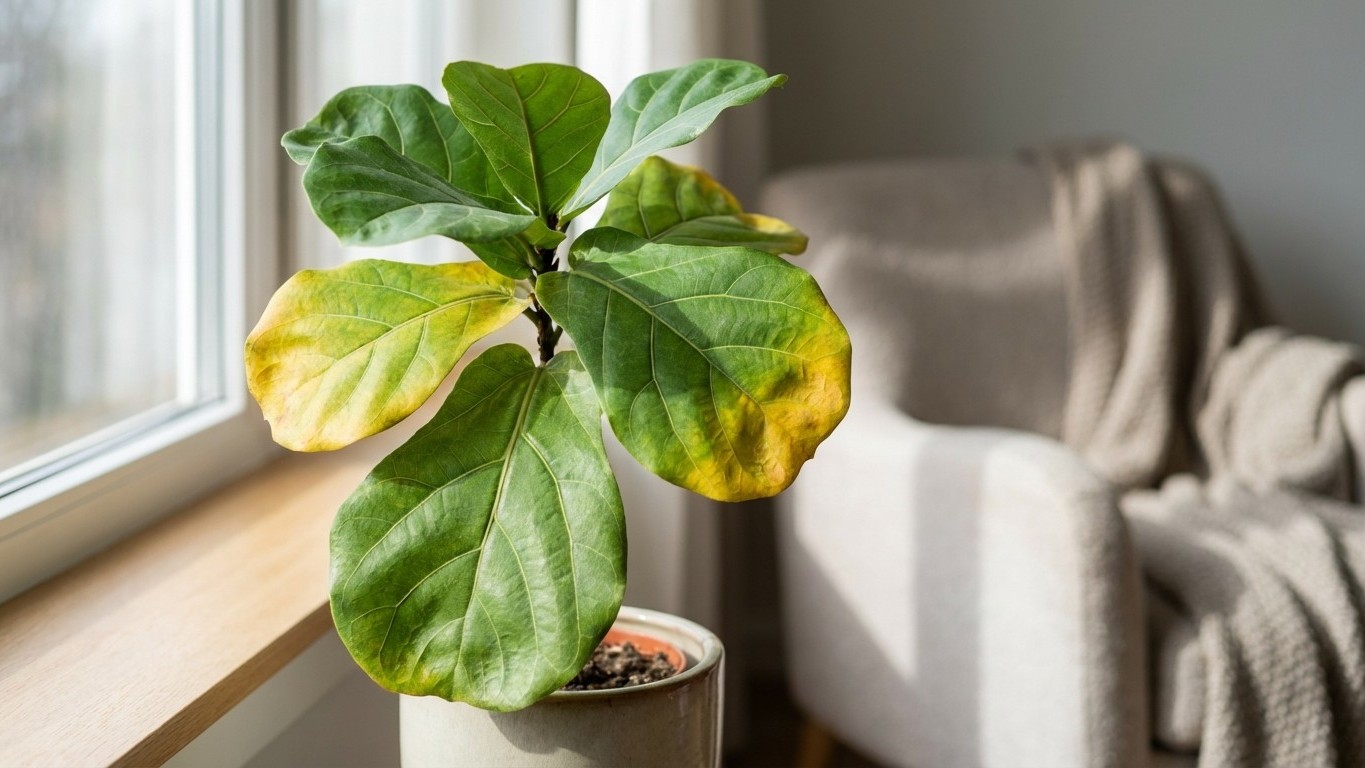 Feuilles jaunes sur une plante d’intérieur : causes fréquentes et remèdes