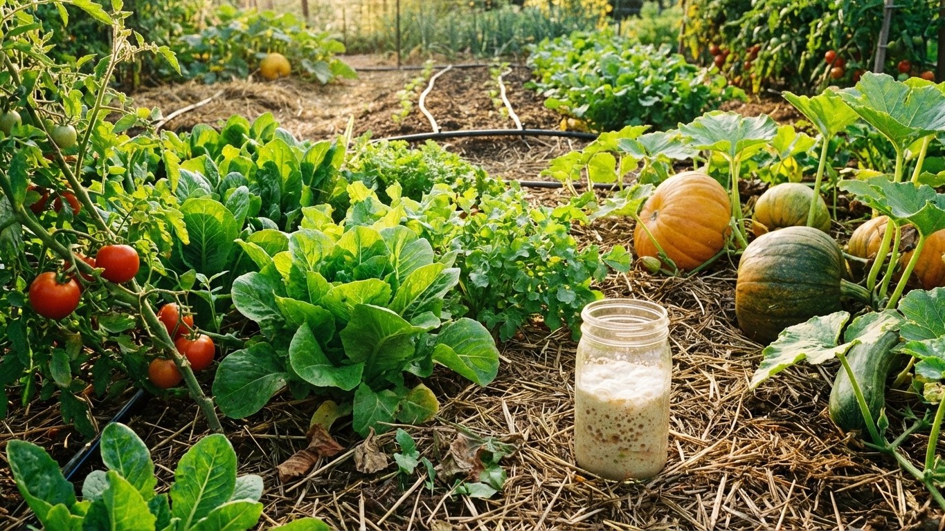 J'ai appliqué cette technique coréenne dans mon potager : ma consommation d'eau a chuté des deux tiers et mes récoltes ont...
