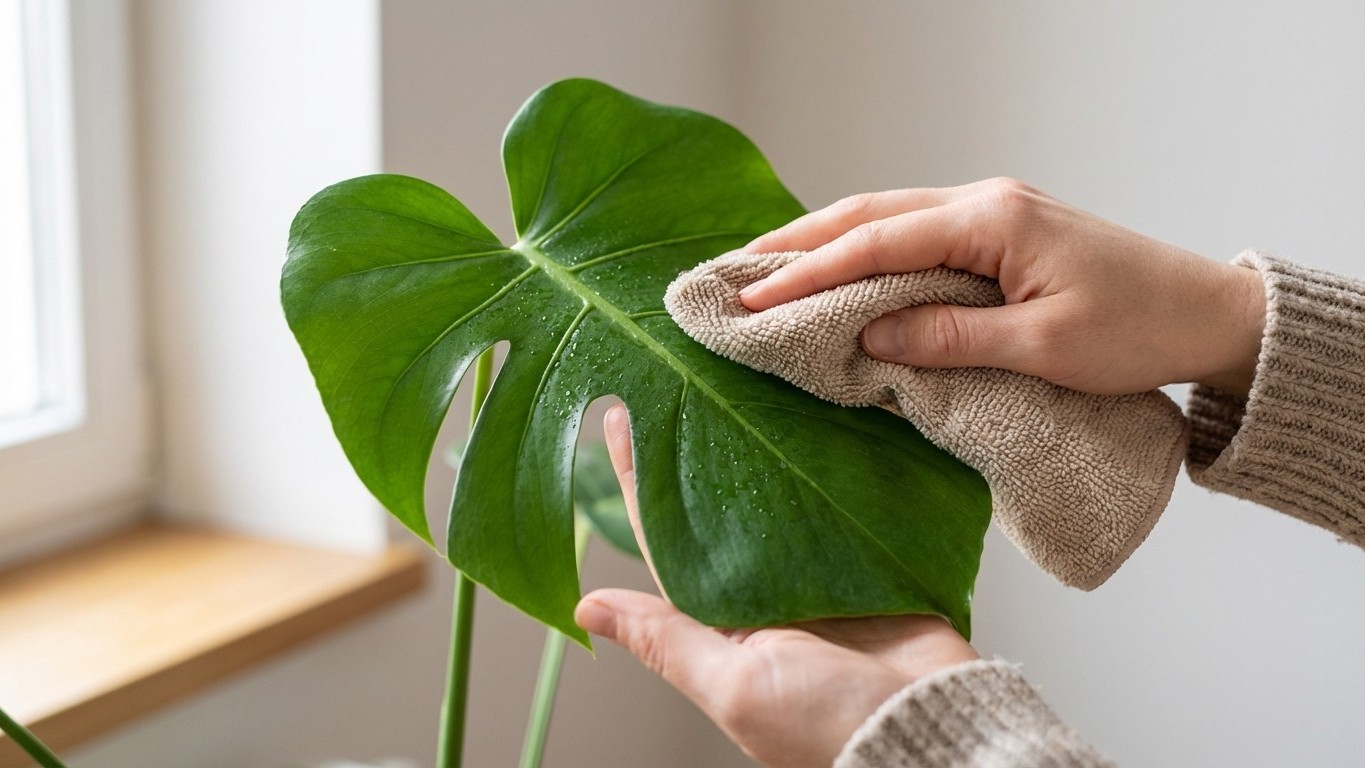 « Je les essuyais toutes pareil » : cette habitude étouffe vos plantes d'intérieur à petit feu