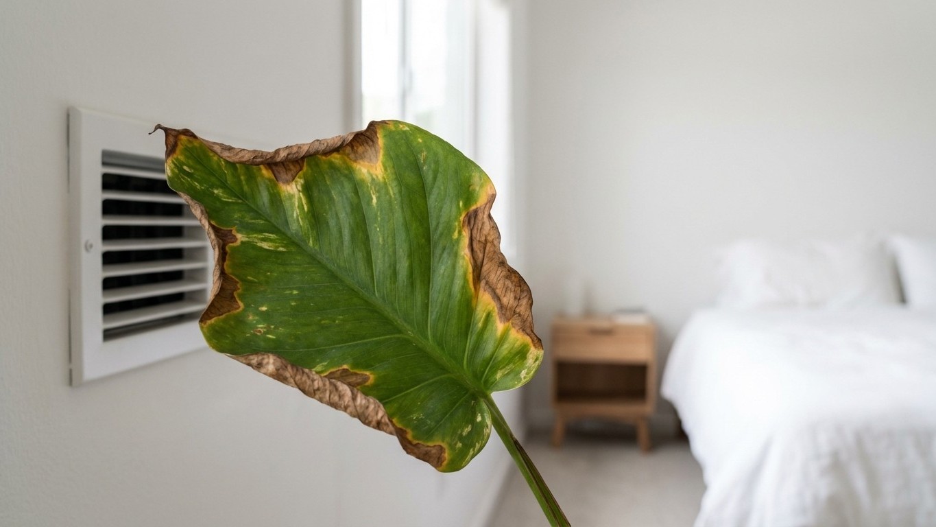 « Je mettais mes plantes près de la clim » : ce mètre de distance évite les feuilles brûlées tout l'été