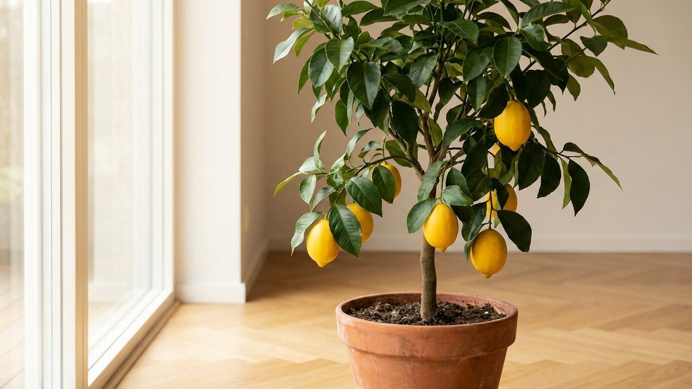 « Je récoltais des citrons dans mon salon » : le fruit que cette plante tropicale donne en appartement sans effort