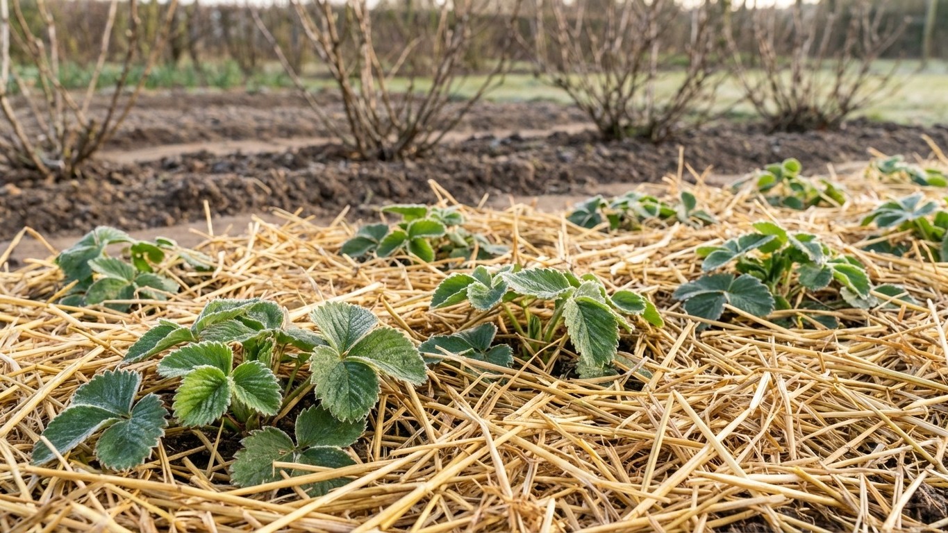 Le geste de février que les jardiniers d'autrefois faisaient systématiquement pour des fraisiers spectaculaires au printemps