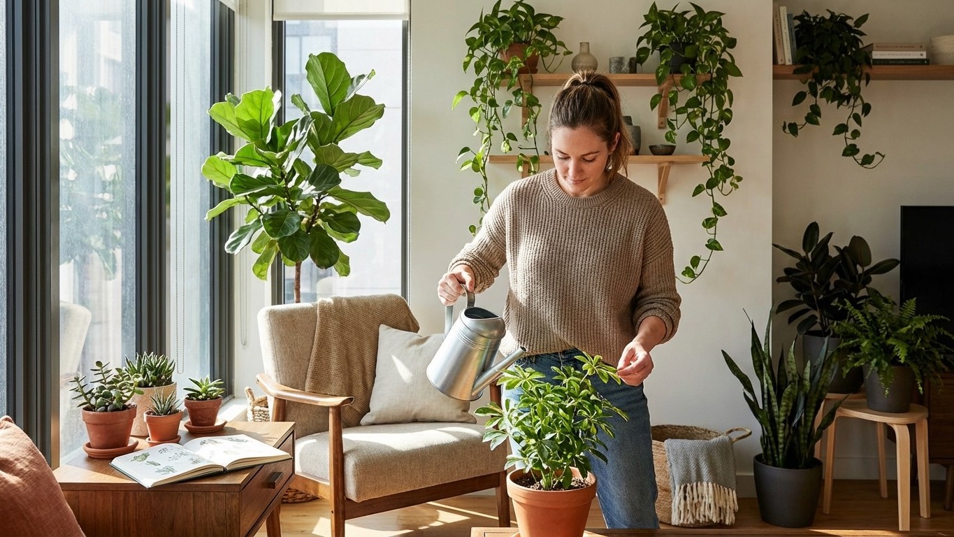 Variétés de plantes d’intérieur : choisir selon la lumière, l’arrosage et votre niveau