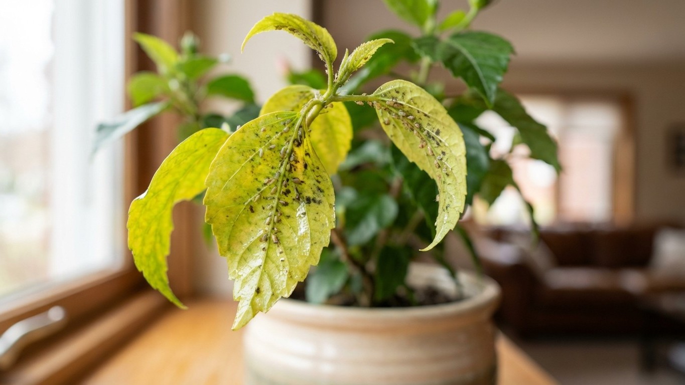 Pucerons sur plantes d’intérieur : comment s’en débarrasser sans abîmer la plante