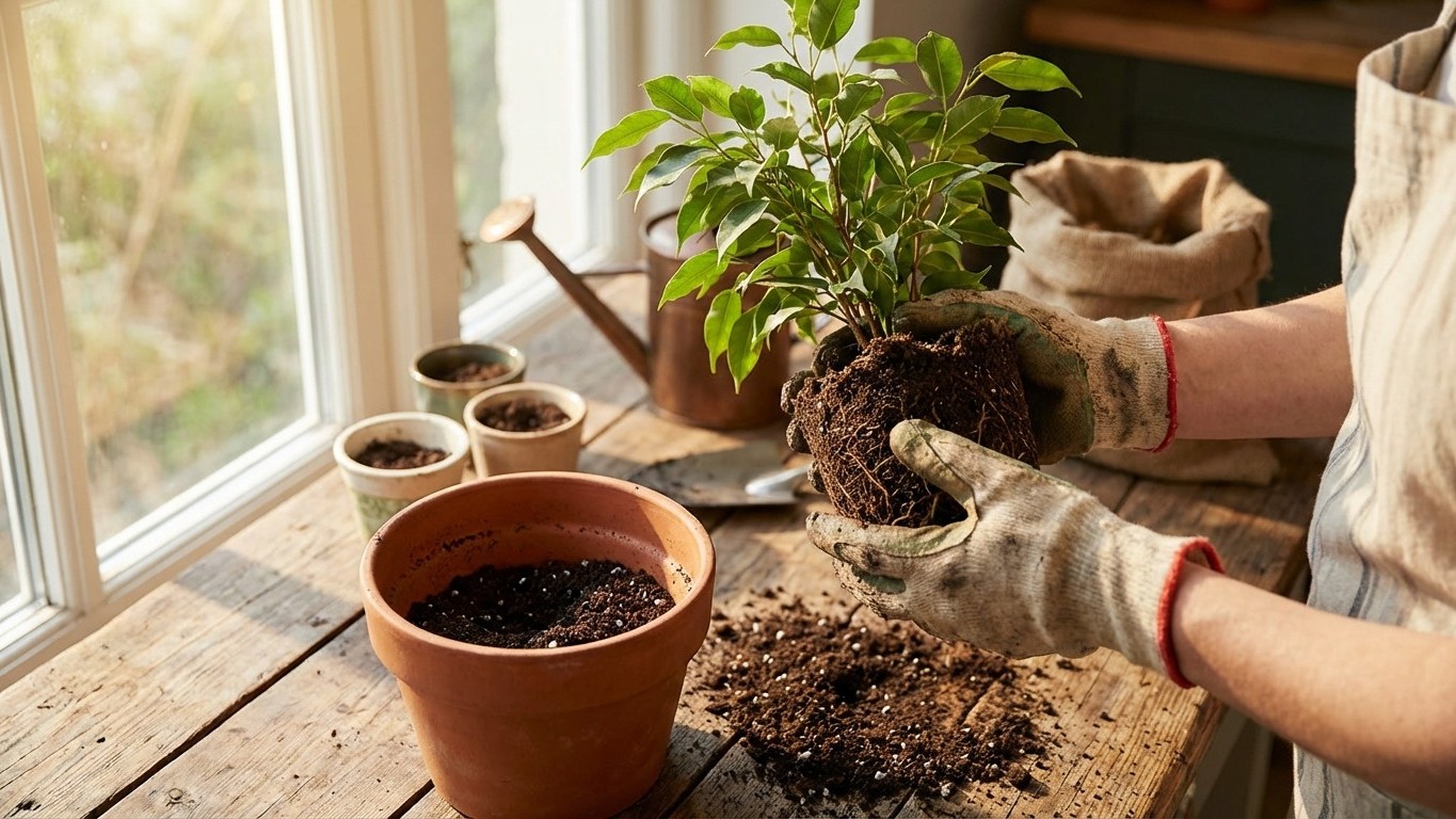 Quand rempoter une plante d’intérieur : signes, périodes et précautions