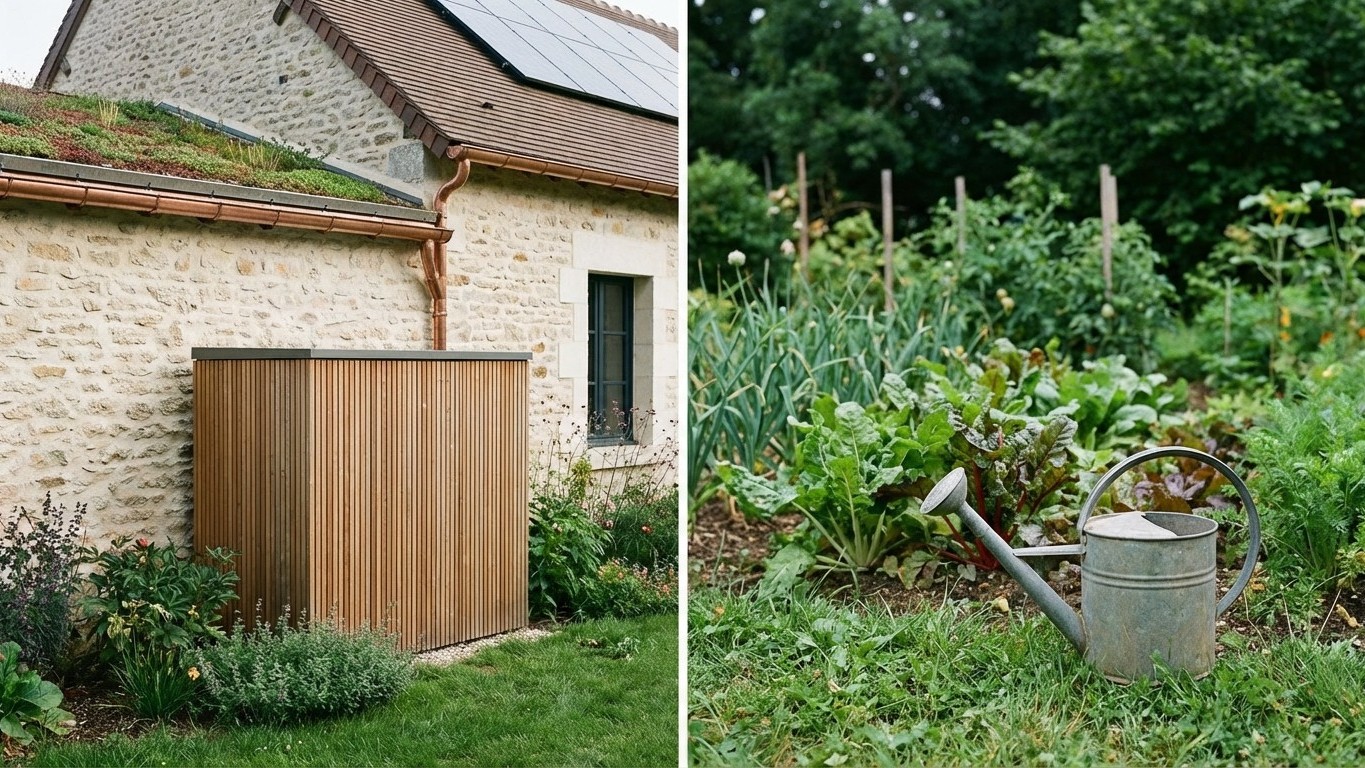 Récupérer l'eau de pluie au jardin : ce que la loi française autorise vraiment (et ce qu'elle interdit)