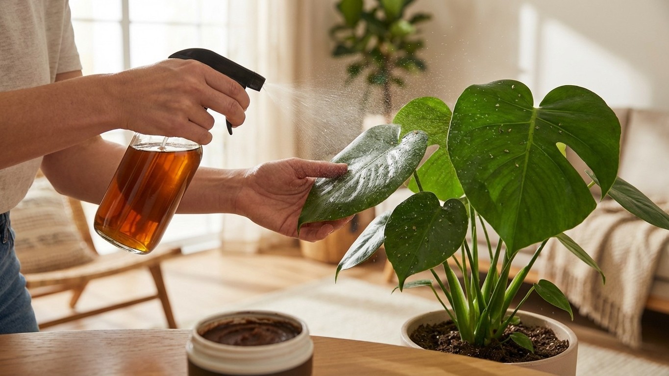 Savon noir sur plantes d’intérieur : dosage, recettes et précautions