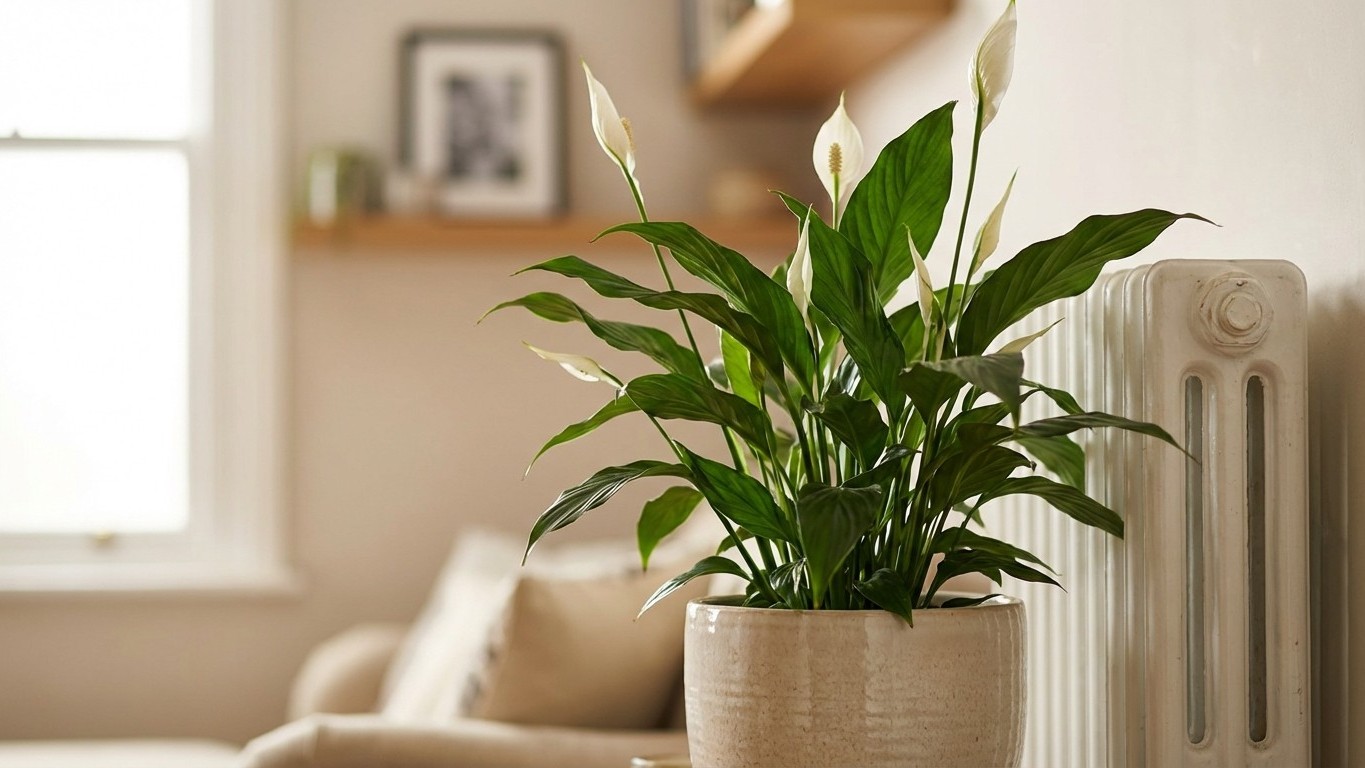 Mon spathiphyllum perdait ses fleurs sans raison : le coupable était un radiateur qui ne fonctionnait même plus