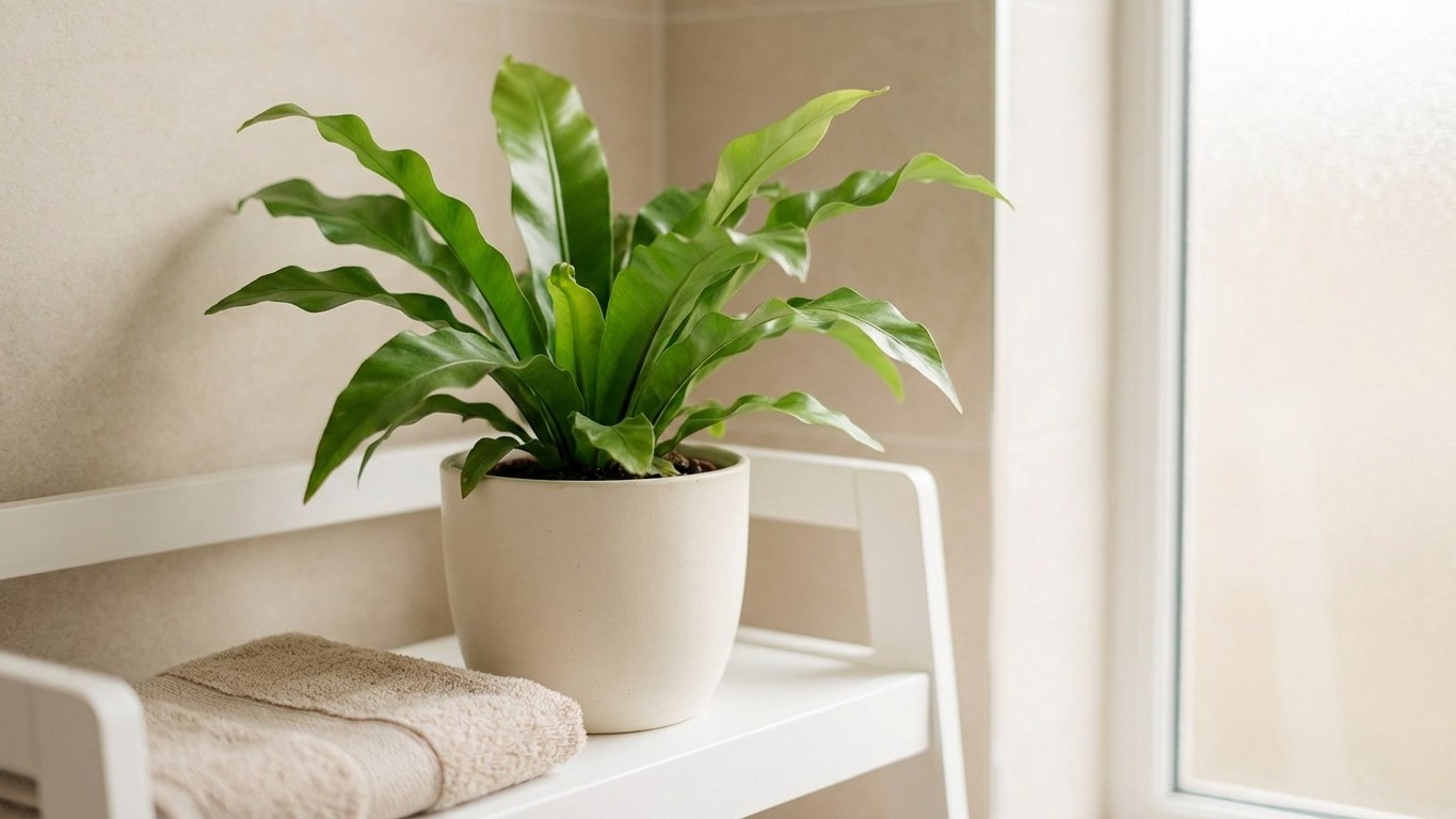 Votre salle de bain n'a pas de fenêtre ? Ces 3 plantes y survivent dans le noir et absorbent toute l'humidité