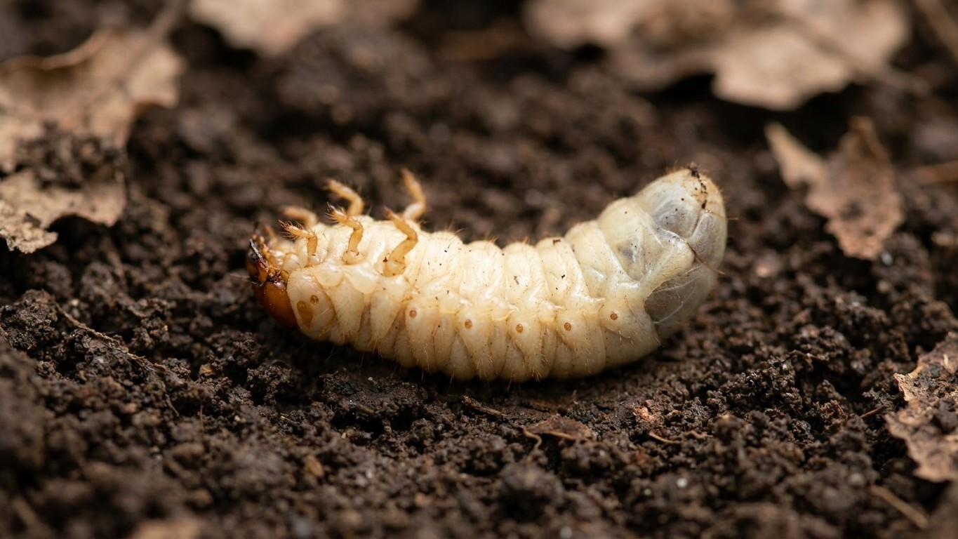 J'ai jeté trois plantes d'intérieur à cause des vers blancs dans la terre : en retournant la motte de la quatrième, j'ai v...