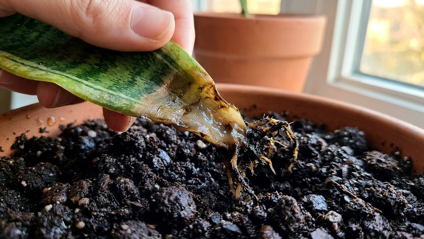 Je l'arrosais chaque semaine comme les autres : quand ma sansevieria s'est effondrée, le mal durait depuis longtemps