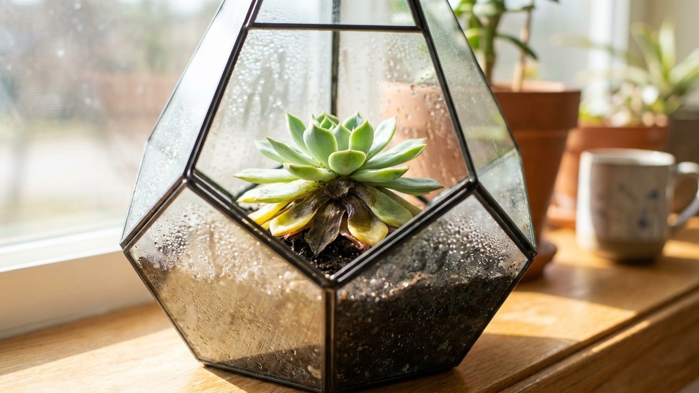 « Sors-les de là tout de suite » : mon voisin a soulevé le couvercle de mon terrarium en verre et m'a montré ce qui se for...