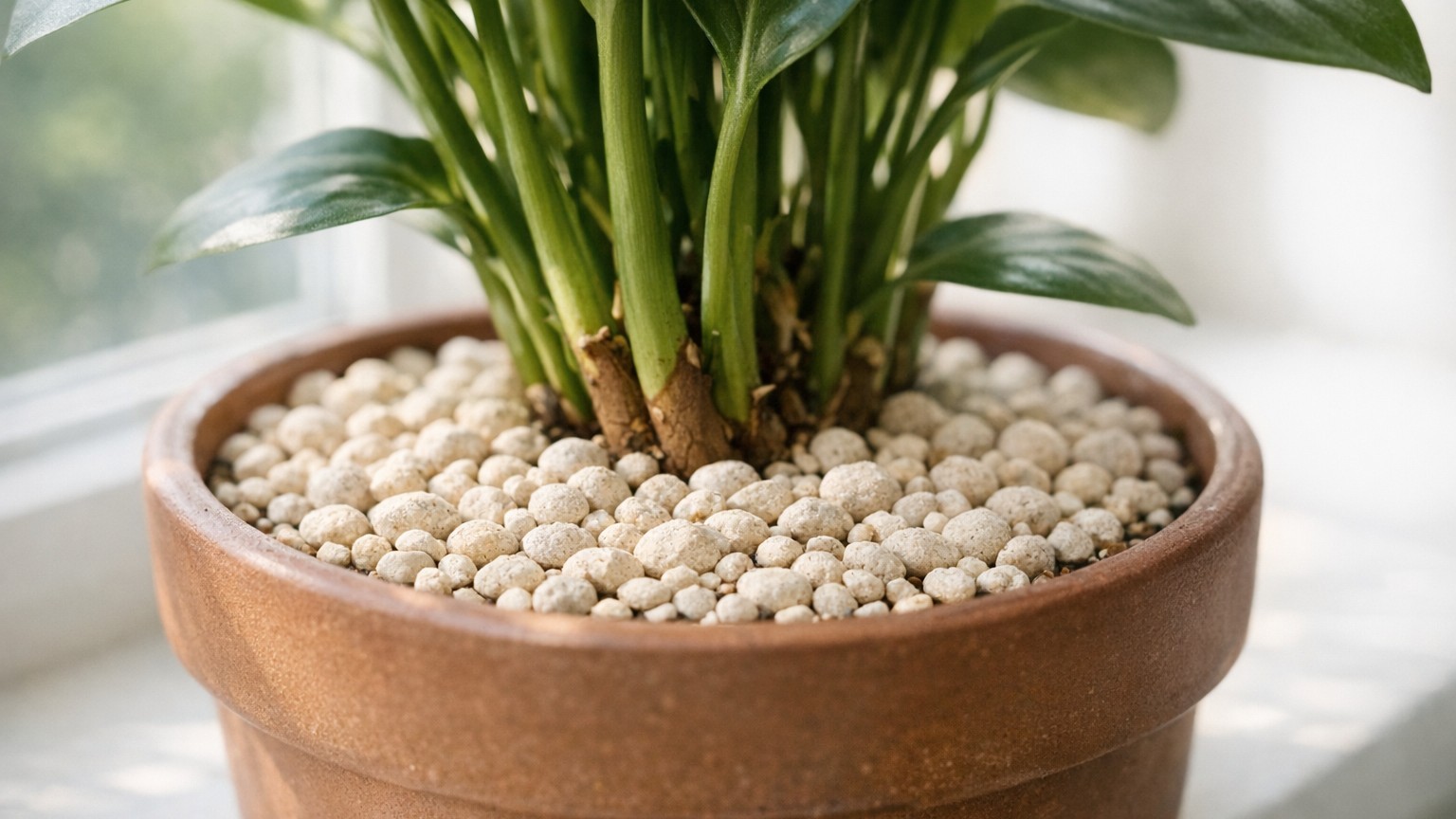 J'arrosais mes plantes d'intérieur tous les deux jours tout l'été : un horticulteur m'a montré quoi poser sur la terre et ...
