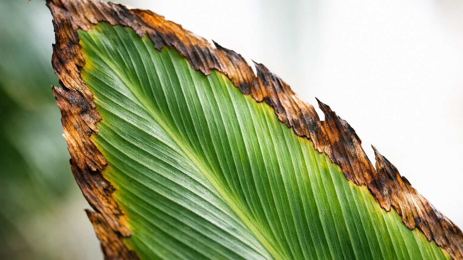 J'avais posé ma plante tropicale juste à côté de la clim cet été : le jour où le bord des feuilles a bruni d'un coup, j'ai...