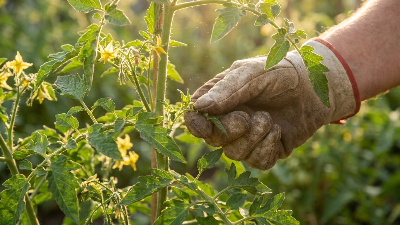 Je coupais les gourmands de mes tomates cerises depuis des années : le jour où un maraîcher m'a montré la bonne heure pour...