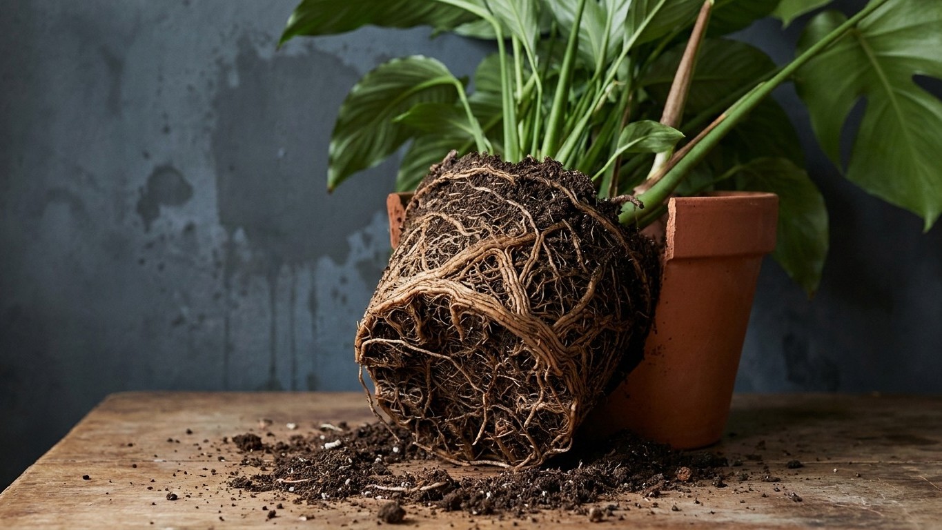 Je plaçais mes plus grandes plantes près des murs depuis des années : le jour où un pépiniériste a soulevé un pot pour vér...