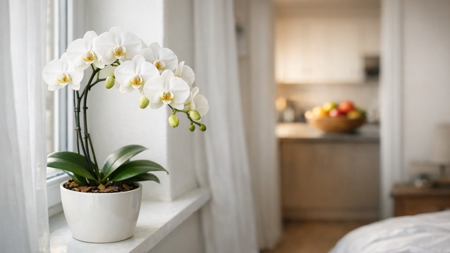 Je posais mon orchidée à côté de la corbeille de fruits depuis des mois : le jour où une fleuriste m'a montré ce que dégag...