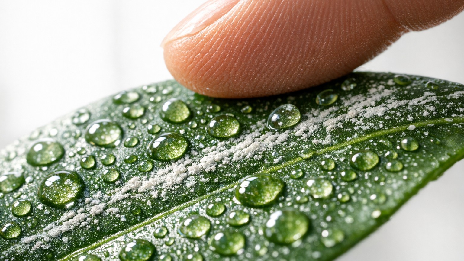 Je vaporisais mes plantes vertes chaque semaine sans toucher aux feuilles : le jour où j'ai passé un doigt dessus, j'ai co...