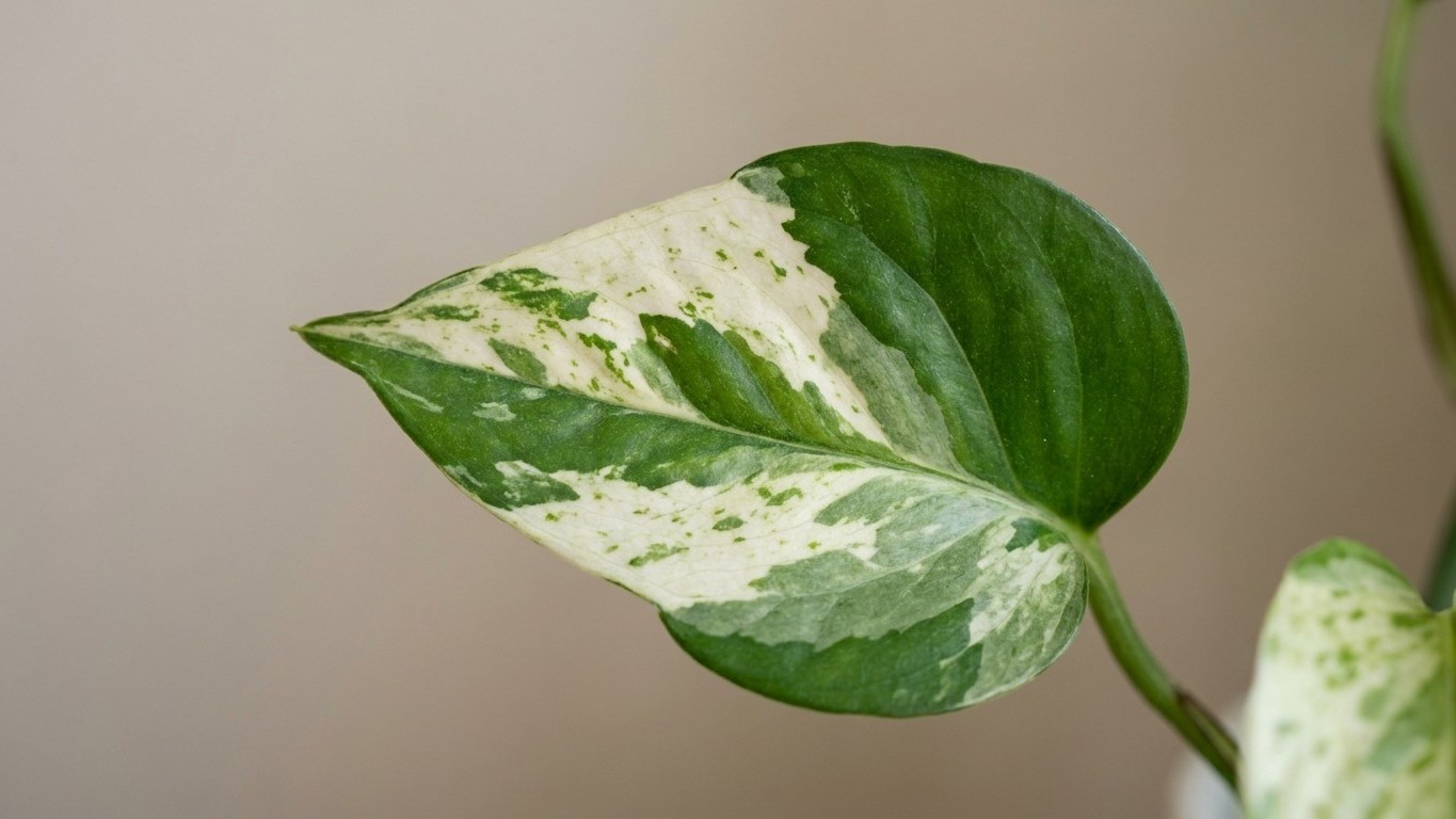 J'ai déplacé mon pothos panaché dans un coin plus sombre juste pour décorer : quand j'ai vu ses feuilles redevenir toutes ...