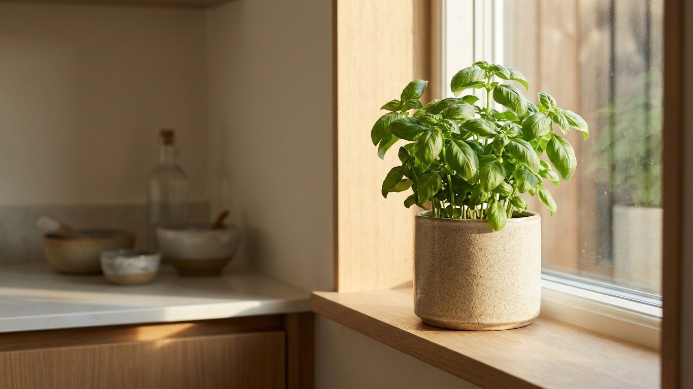 J'ai posé une simple plante sur le rebord de ma fenêtre juste pour décorer : depuis, je n'ai plus revu un seul moucheron e...