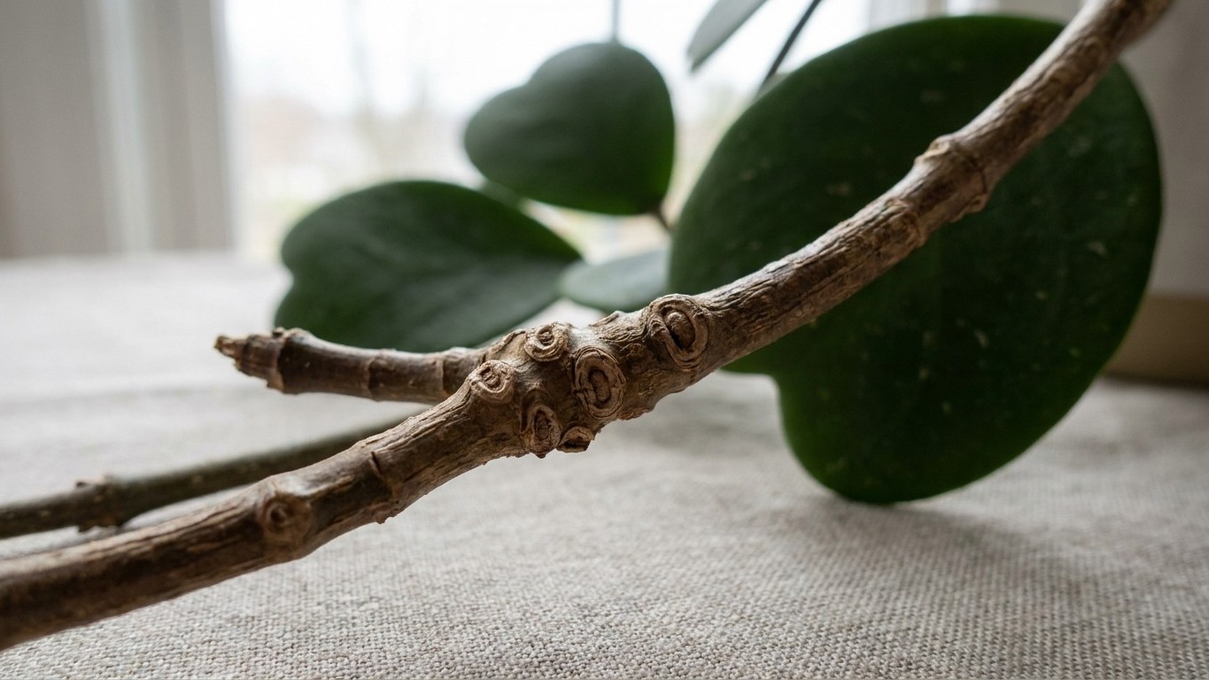 J'ai taillé les pédoncules secs de mon hoya juste pour le rendre plus beau : au printemps suivant, j'ai compris pourquoi i...