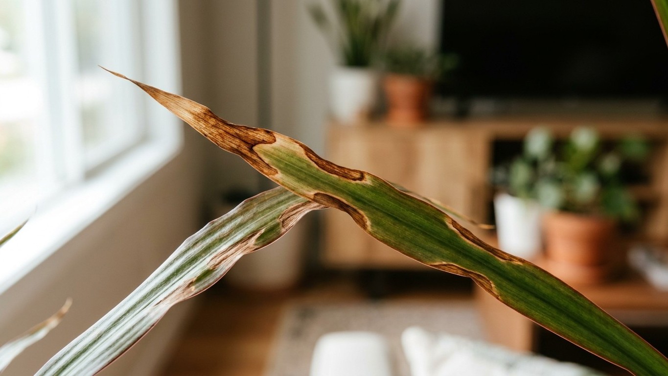J'arrosais mon dracaena à l'eau du robinet en la laissant reposer toute la nuit : un horticulteur m'a montré que je n'élim...