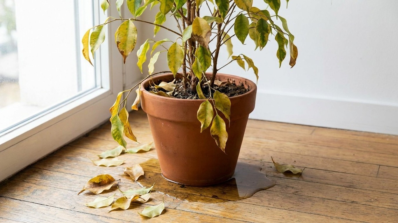 J'arrosais mon ficus en urgence en rentrant de vacances : un pépiniériste m'a montré que je ne traitais pas du tout le bon...