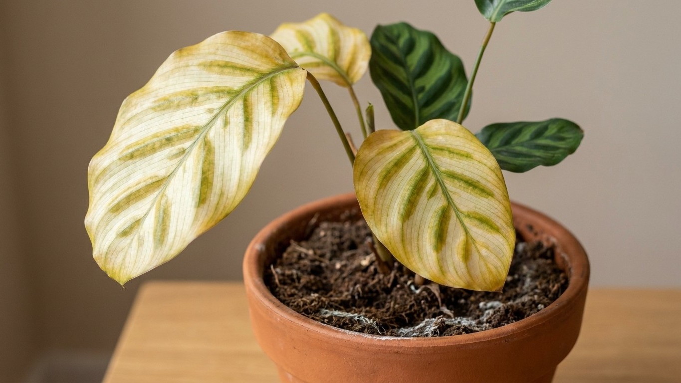 J'étalais des coquilles d'œuf broyées sur le terreau de mon calathea pour le nourrir : trois mois plus tard, en grattant l...