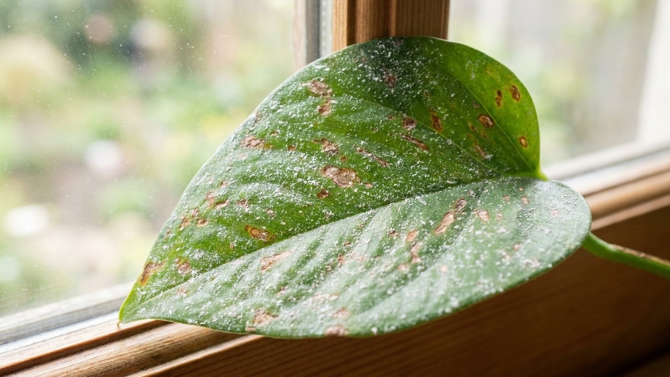 Je brumisais mes plantes d'intérieur matin et soir en pleine canicule : quand j'ai vu ce qui se formait sur les feuilles a...