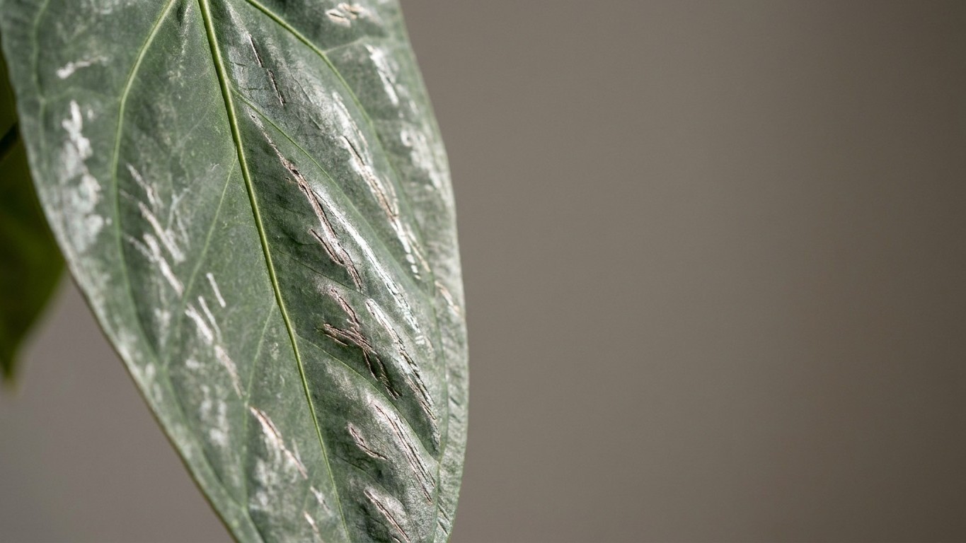« Je pensais que c'était une trace de calcaire » : pourquoi les marques argentées sur un anthurium ne disparaîtront jamais
