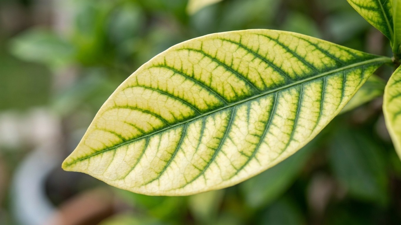 « Je pensais que c’était un manque d’engrais » : pourquoi les feuilles jaunes à nervures vertes de votre gardénia viennent...