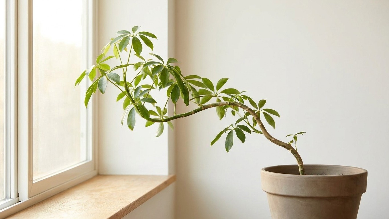 Ma plante penchait toujours vers la fenêtre depuis des mois : le jour où un botaniste m'a montré ce qui étirait sa tige, j...