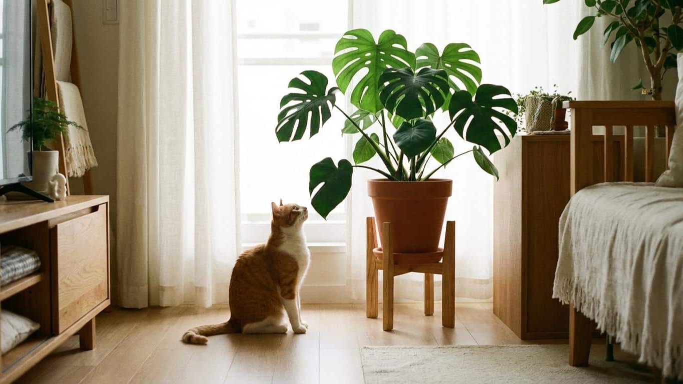 On s'obstine tous à poser le monstera au salon parce qu'il dépollue, alors que ses feuilles cachent des micro-aiguilles qu...