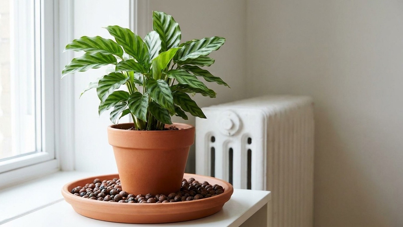 Fini les pointes brunes et sèches sur mon calathea : depuis que je change une seule chose au moment de rallumer le chauffa...