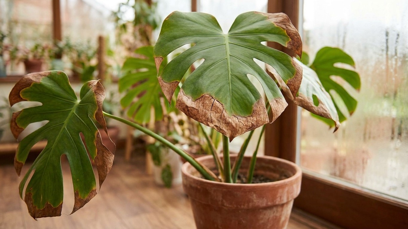 J'ai braqué mon ventilateur sur mon monstera pendant les 38 °C juste pour le soulager : trois jours plus tard, en regardan...