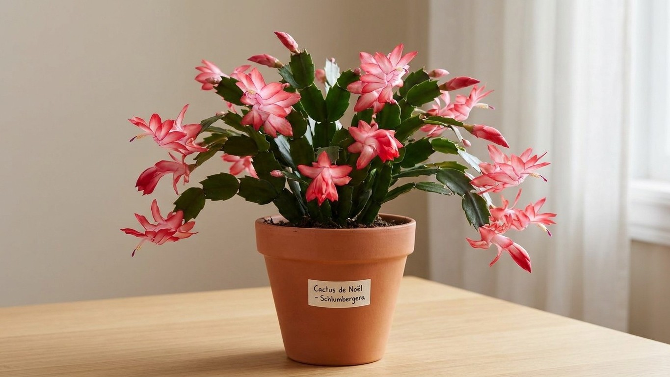 Les anciens rangeaient leur cactus de Noël dans une pièce jamais éclairée dès l'automne : en décembre, il croulait sous le...