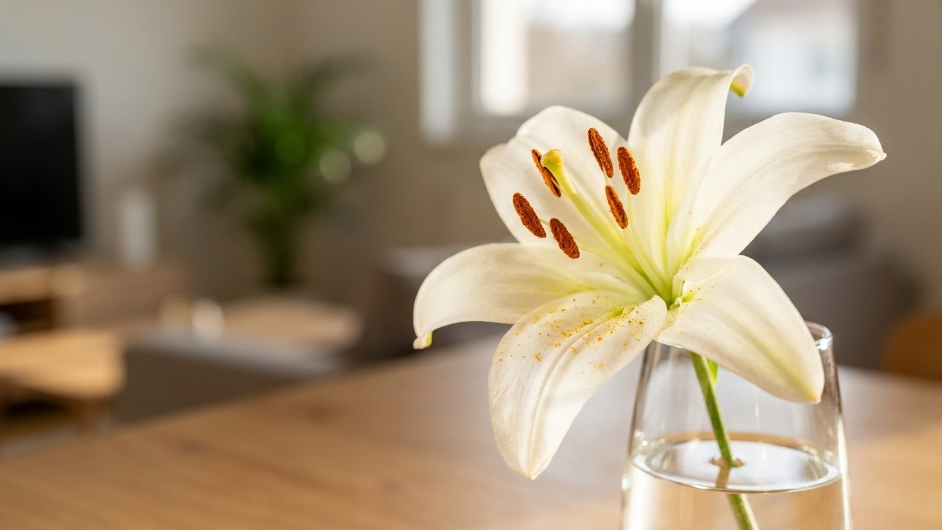 Les vétérinaires n'en peuvent plus de le répéter : cette fleur du bouquet d'été posé au salon envoie les chats en urgence ...