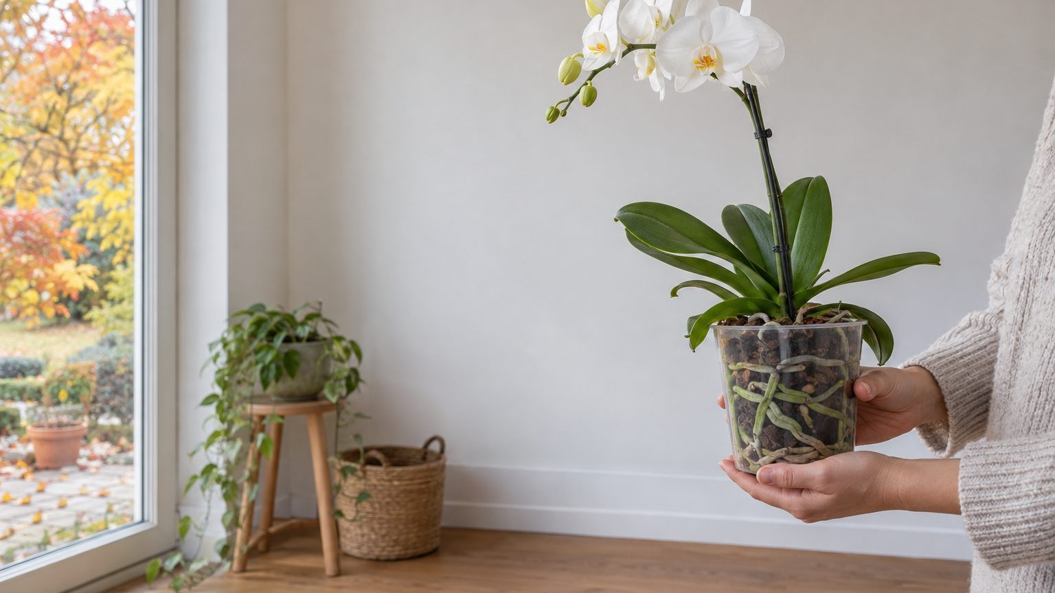 Orchidée aux feuilles molles et ridées : manque d'eau ou racines pourries, le diagnostic par les racines